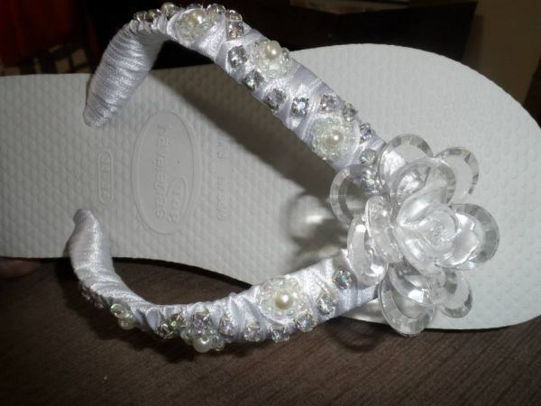 Flor com stras